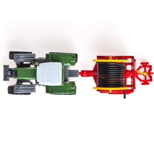 Traktor z bębnem do nawijania węża model metalowy SIKU S1677